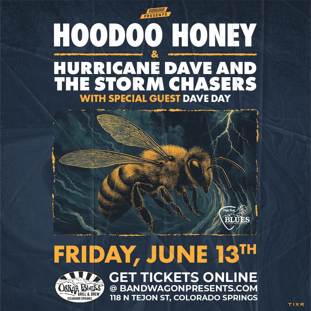 Hoo Doo Honey / Hurricane Dave and the Storm Chasers w Special Guest Dave Day poster