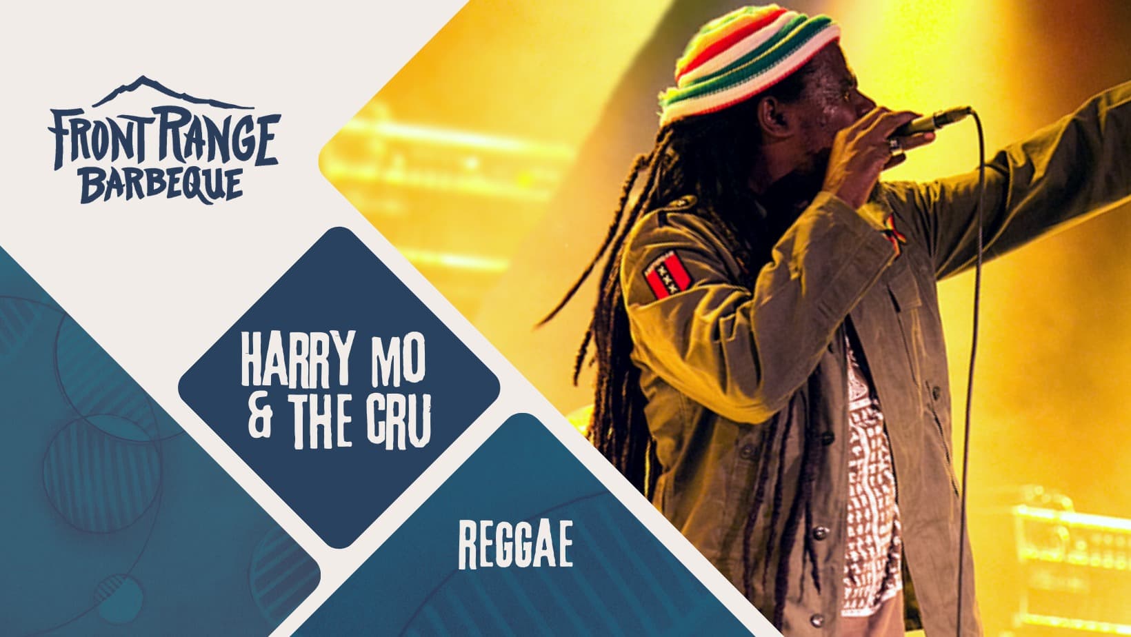 Harry Mo and The CRU at Front Range BBQ  poster