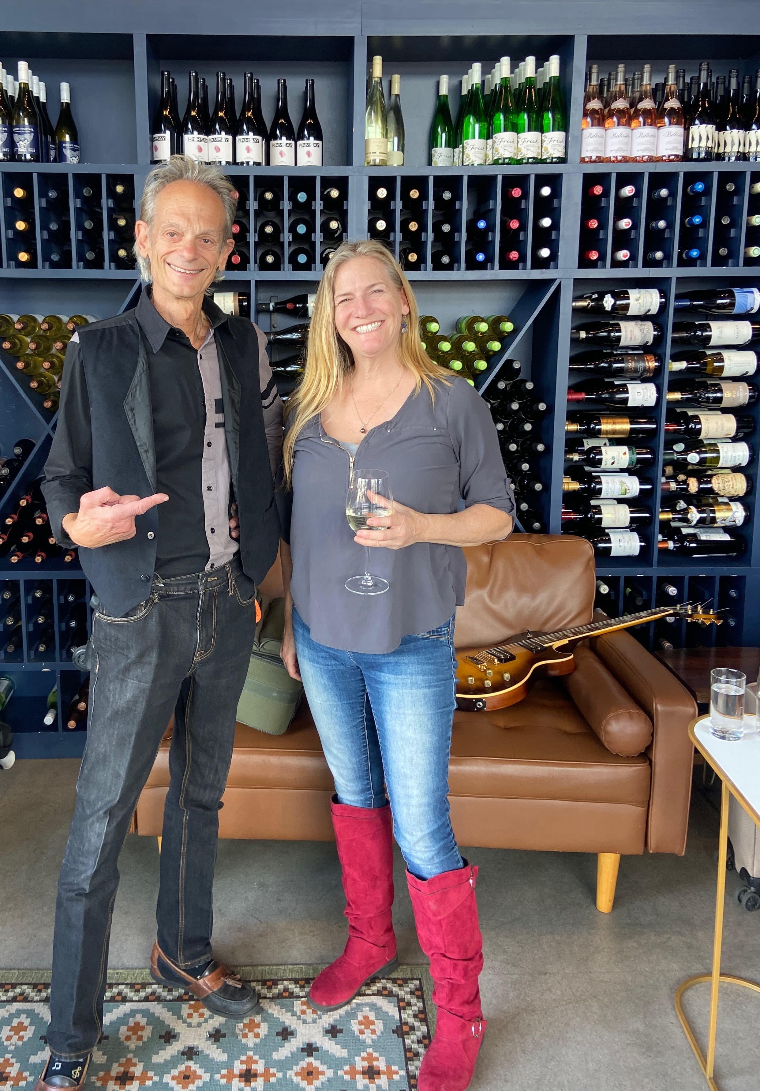 Hot Boots Duo at UVA Wine Bar poster
