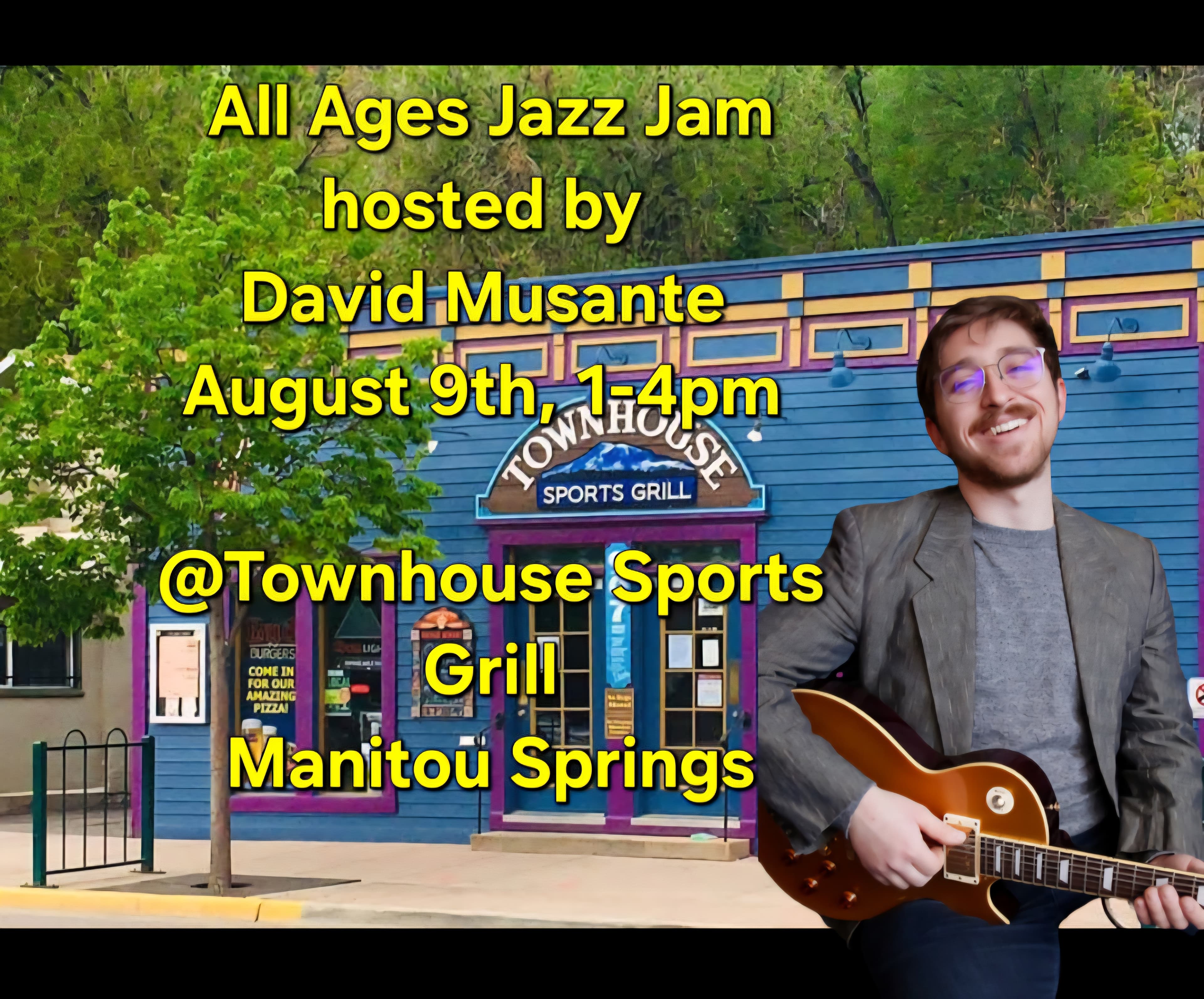 All Ages Jazz Jam hosted by David Musante  poster