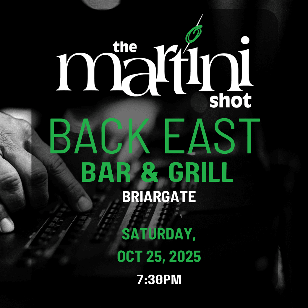 Martini Shot @ Back East Bar and Grill (Briargate) poster