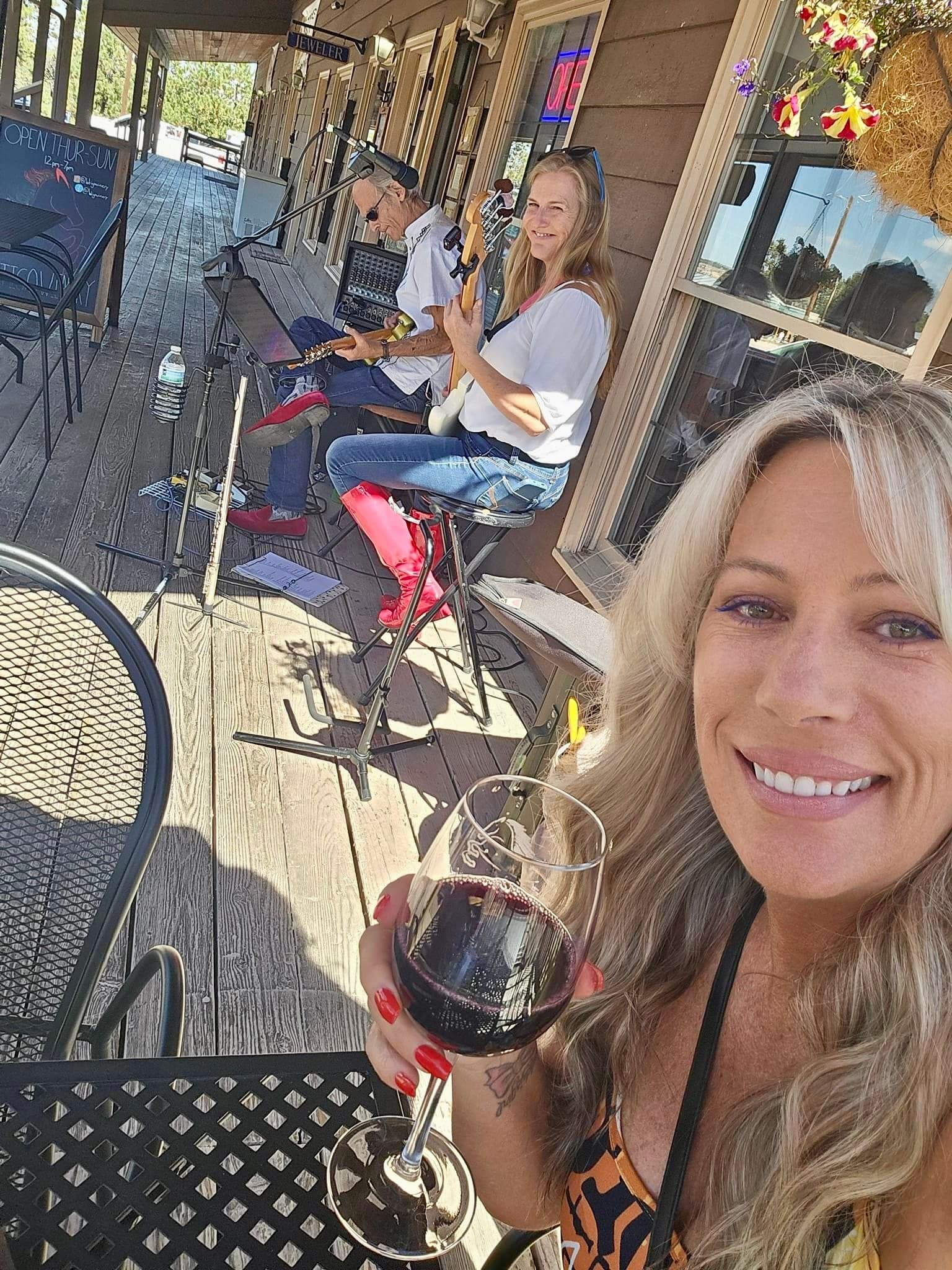 Hot Boots Improv Duo at Latigo Winery poster