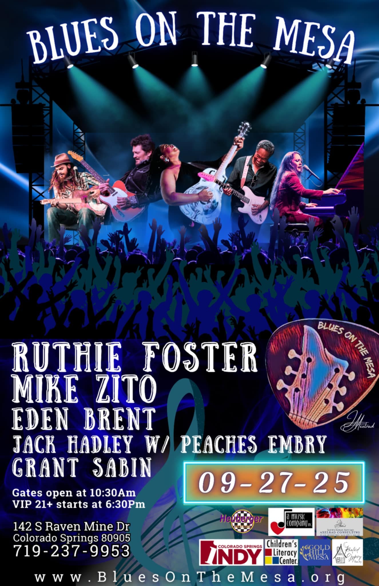 Blues on the Mesa poster