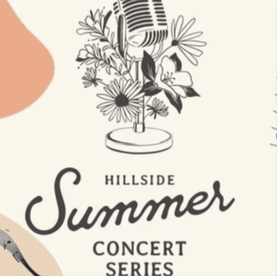 Martini Shot @ Hillside Summer Concert Series poster