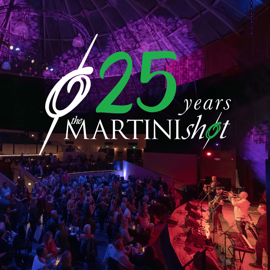 The Martini Shot 25th Anniversary Party – Colorado Springs! poster