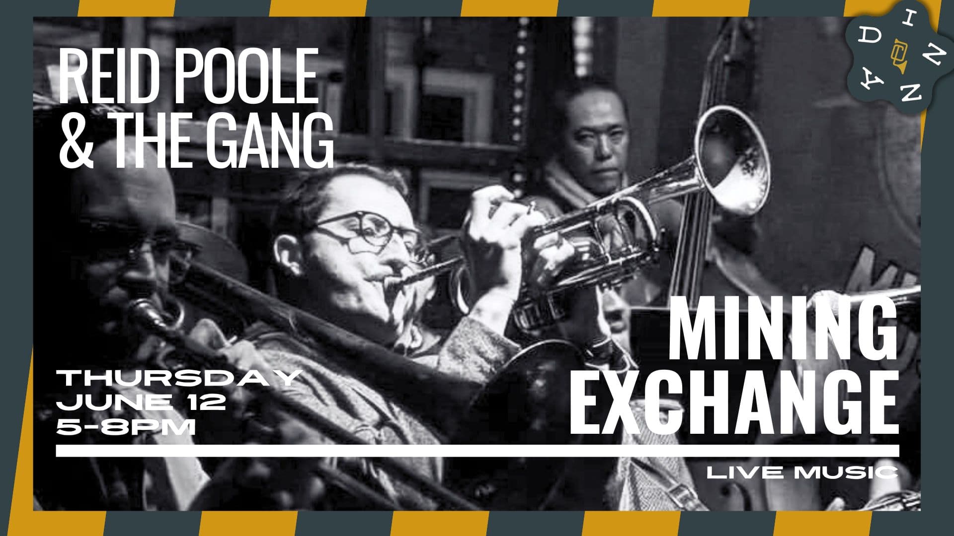 Reid Poole and the Gang at The Mining Exchange poster