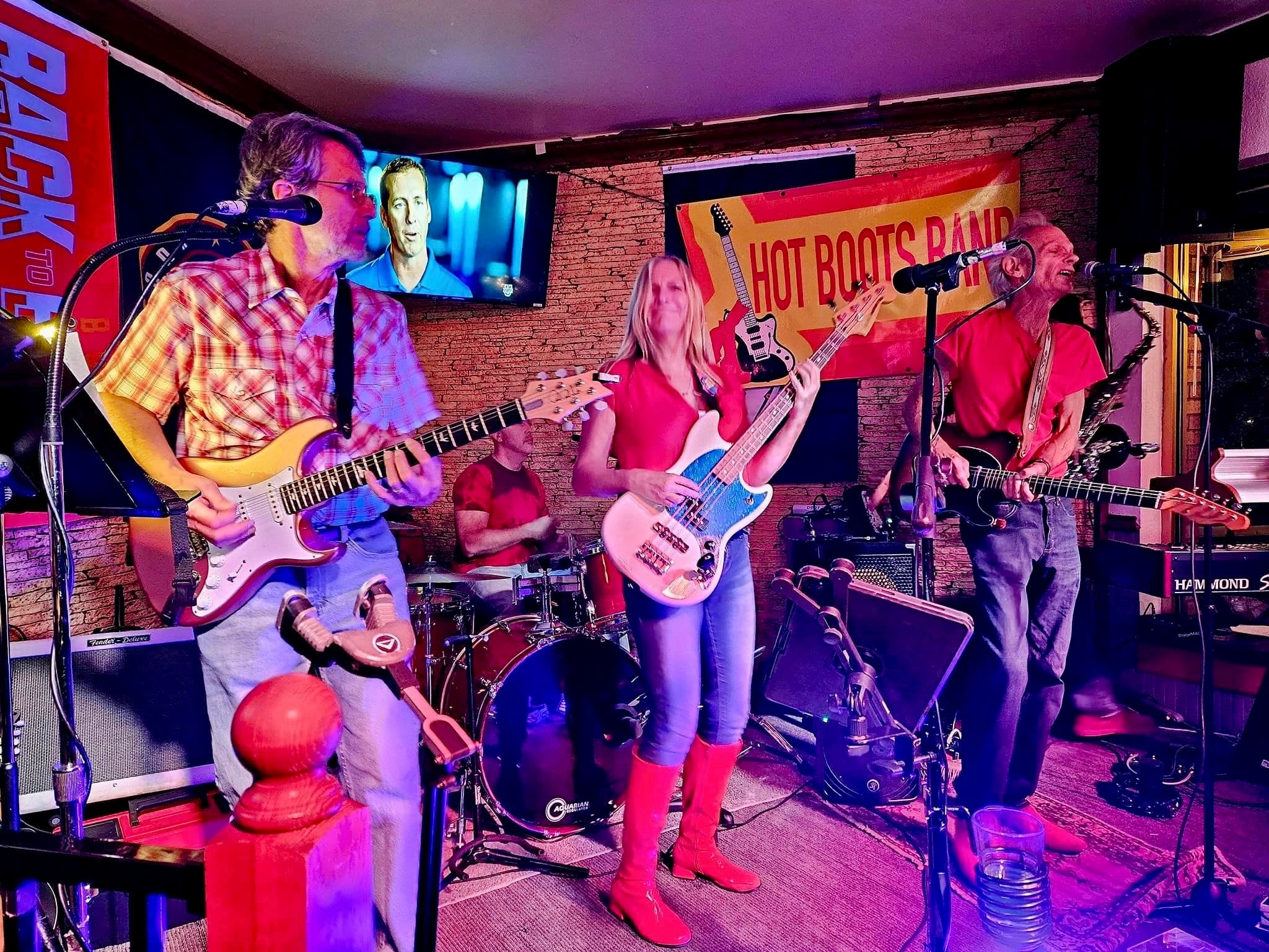 Hot Boots Band at Ute Pass Cultural Center - Free concert poster
