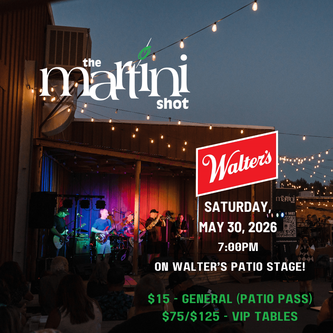The Martini Shot at Walter's Brewery & Taproom poster