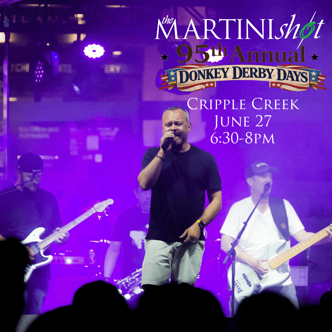 The Martini Shot at Donkey Derby Days poster