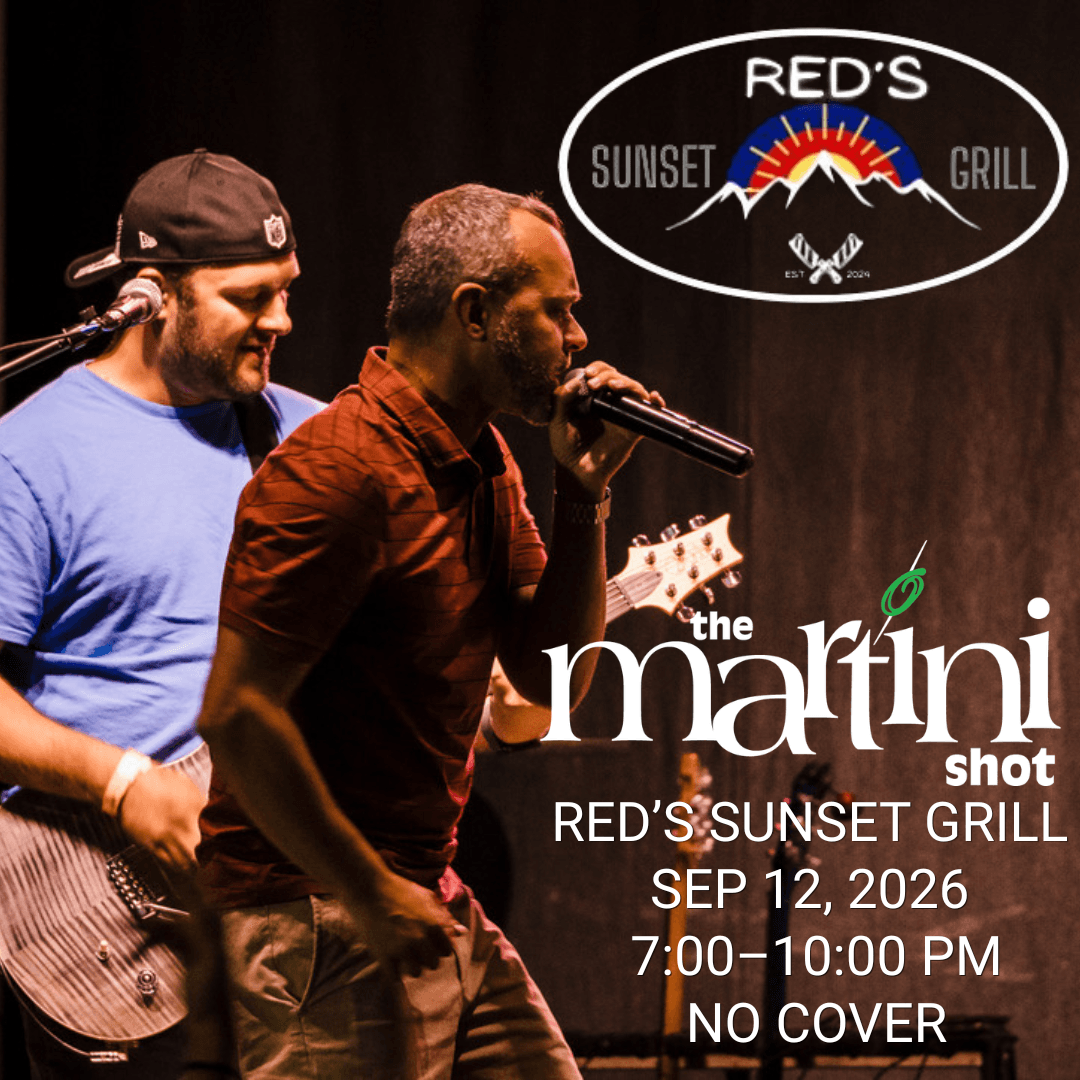 The Martini Shot at Red’s Sunset Grill poster