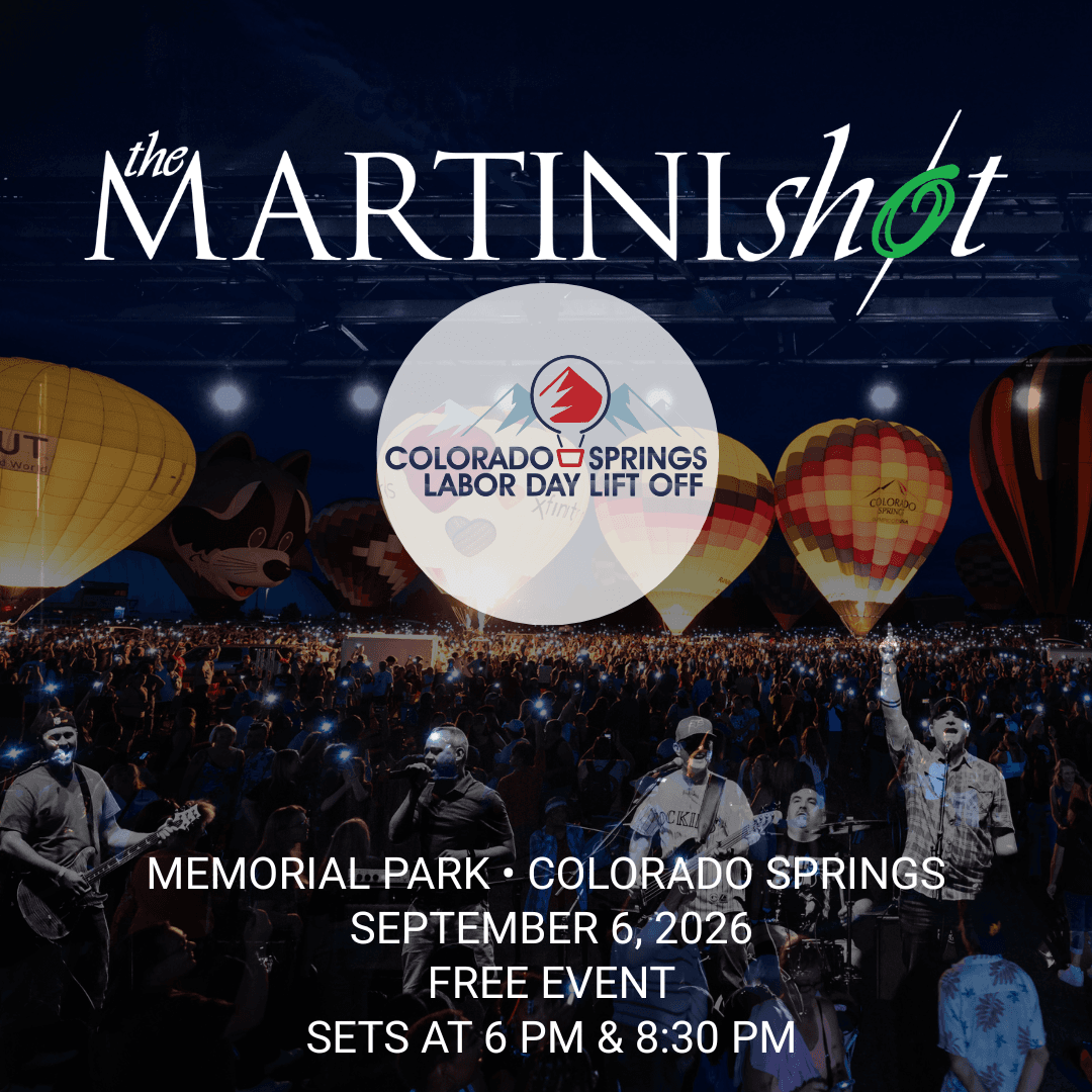 The Martini Shot at Colorado Springs Labor Day Lift Off poster