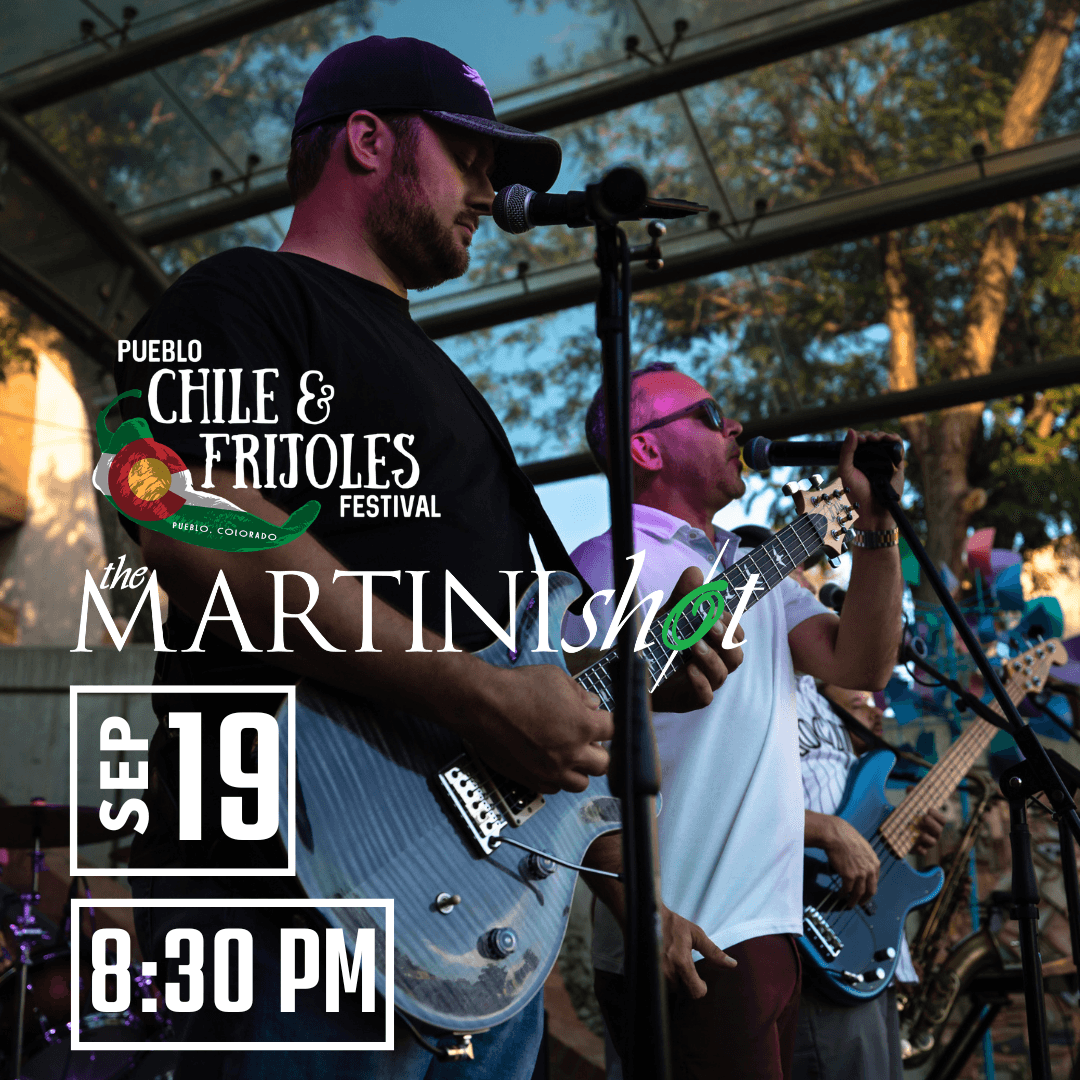 The Martini Shot at Pueblo Chile Festival poster