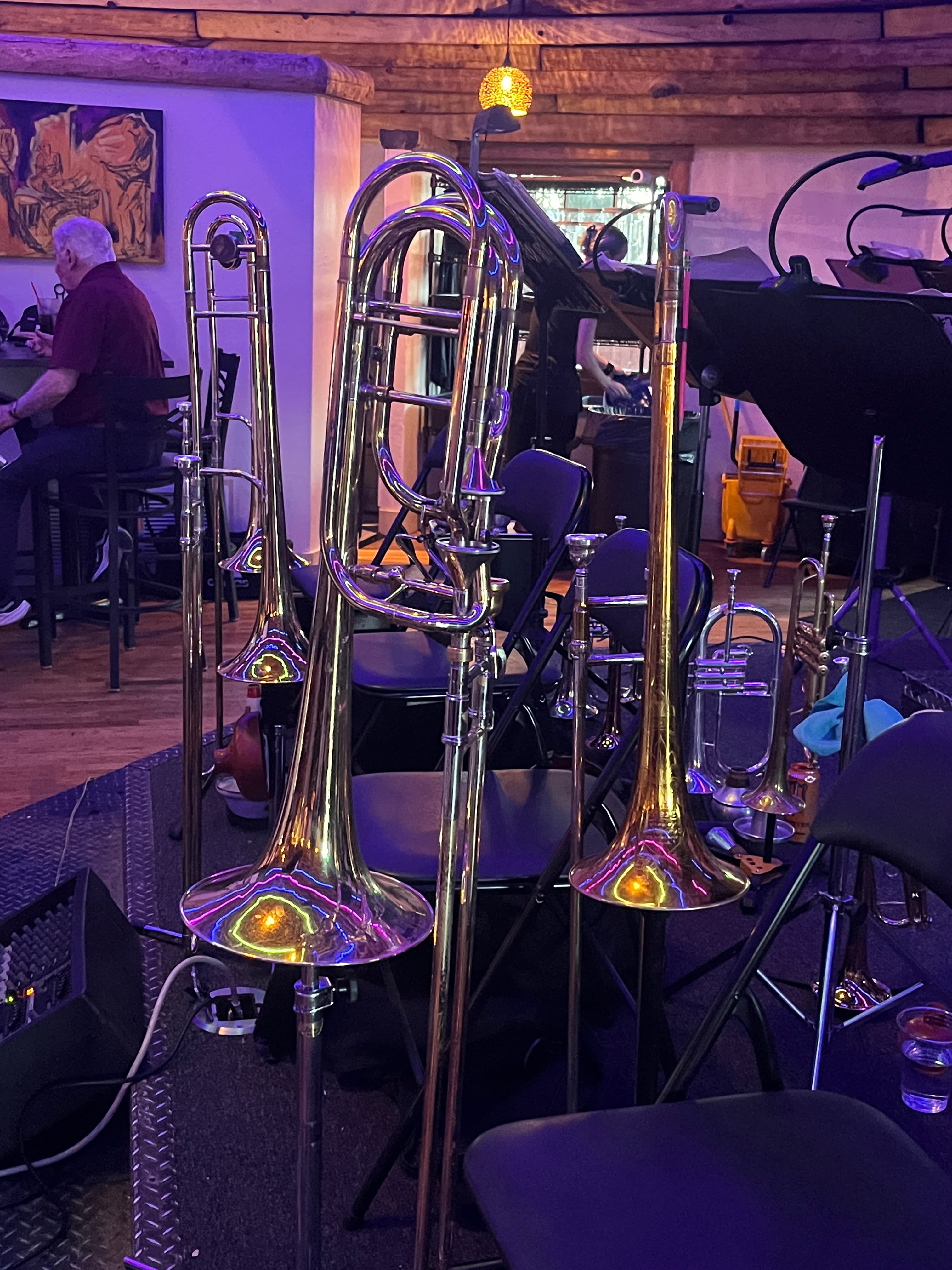 Springs Contemporary Jazz Big Band at Louie Louie's poster