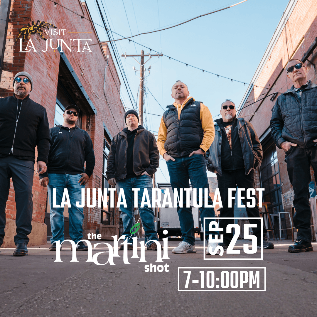 The Martini Shot at La Junta Tarantula Fest poster